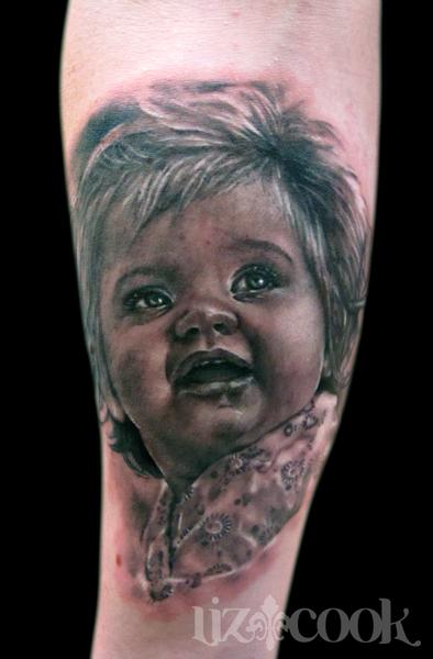 Tattoos - Black and Gray Portrait - 63930