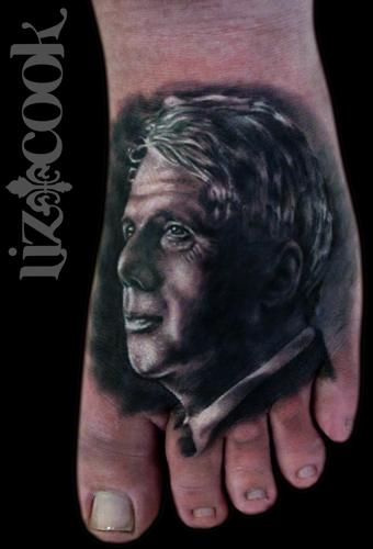 Tattoos - Robert Frost Portrait - 63554