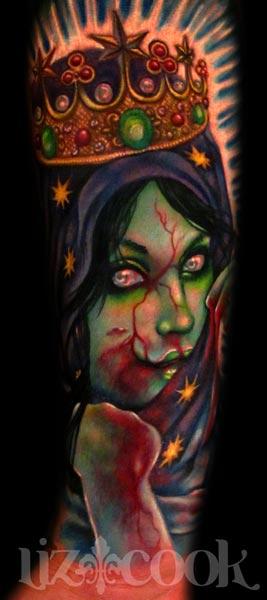Tattoos - Virgen De Guadalupe-Zombie style - 64538