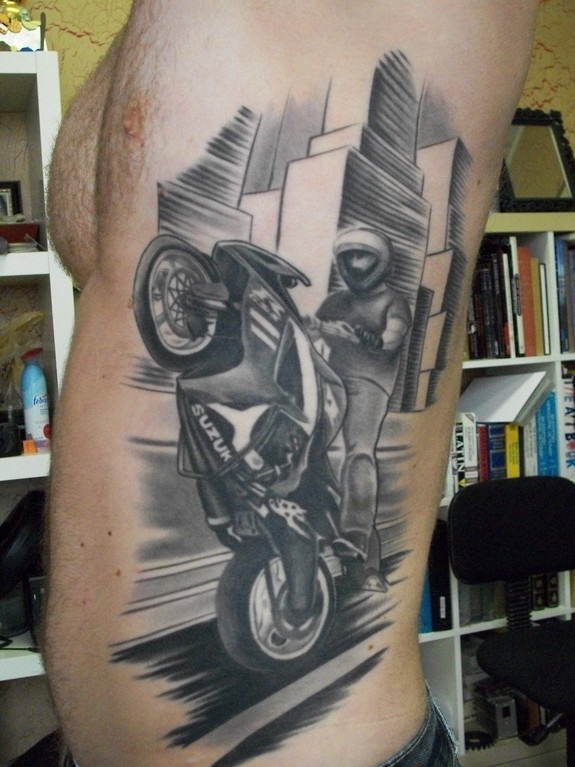 GSXR by Lou Jacque TattooNOW