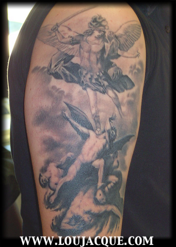 Tattoos - St Michael - 16893