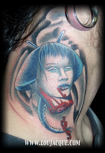 Tattoos - Severed Head - 3383