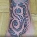 Tattoos - SlipKnot lower leg sleeve - 37491
