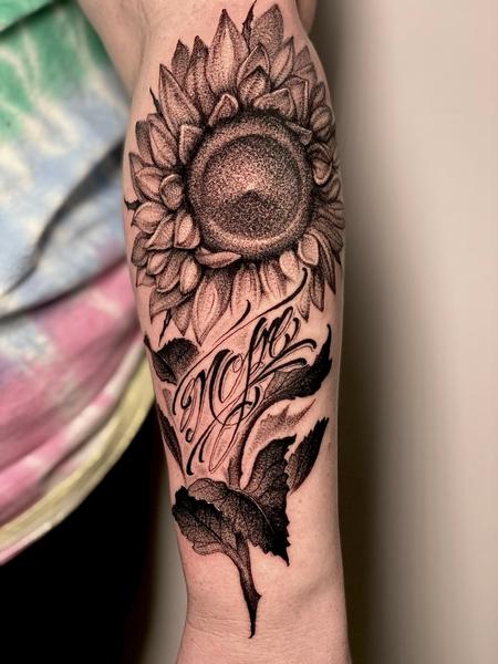 Tattoos - Sunflower Memorial - 141564