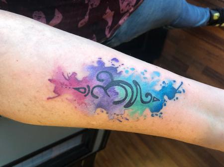 Tattoos - Water Om - 142044