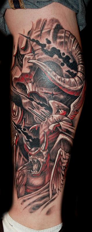 250 Best Angel Devil Tattoo Designs 2023 Demon vs God Ideas