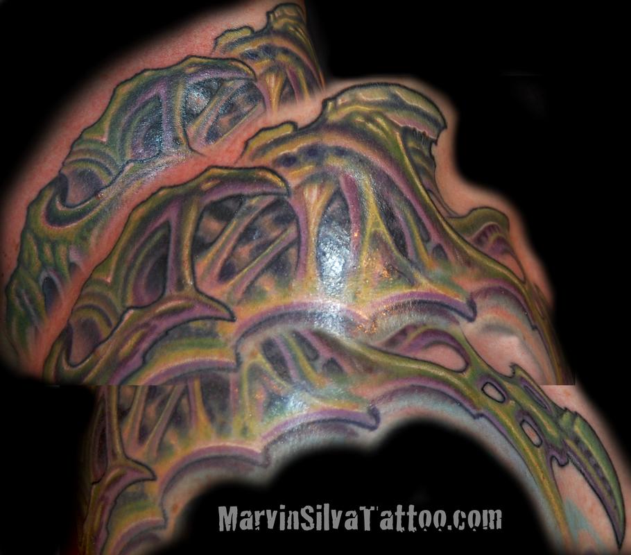 Bio Organic Tattoo By Marvin Silva Tattoonow