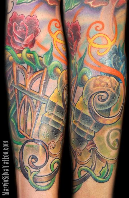 Tattoos - Garden Gates Tattoo - 71749