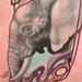 Tattoos - Custom Elephant Tattoo - 86043