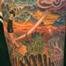Tattoos - Custom Long Island Lighthouse Tattoo - 98447