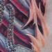 Tattoos - Dog Tag Rib Cage Tear Out Tattoo - 77273