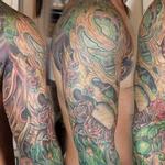 Tattoos - Custom Bio Organic Sleeve Tattoo - 109983