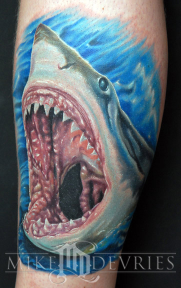 Tattoos - Shark Tattoo - 22886
