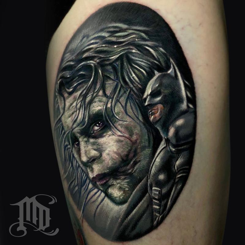 Joker tattoo by Chris Showstoppr  Post 26647