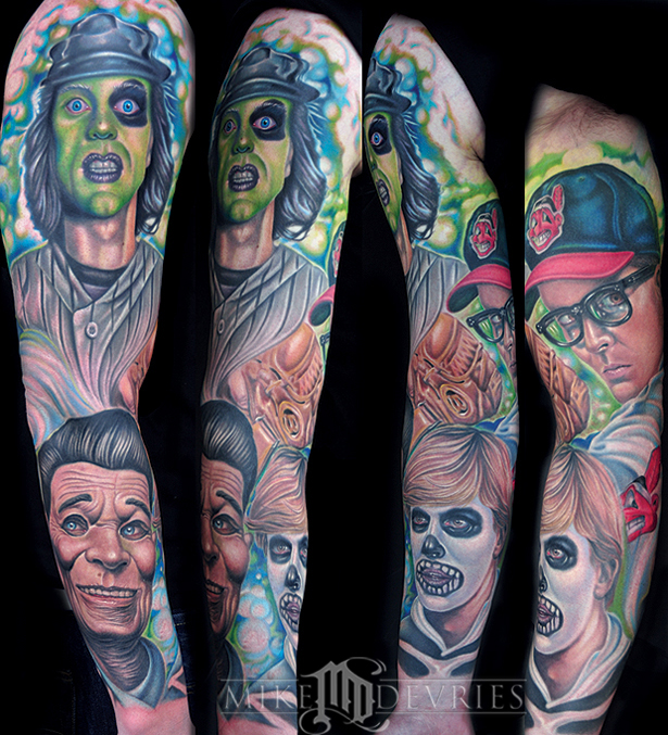 Movie Sleeve by Mike DeVries: TattooNOW