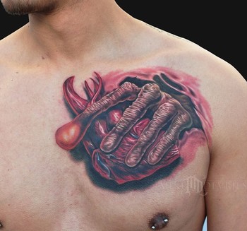Tattoos - ET Hand Tattoo - 44688