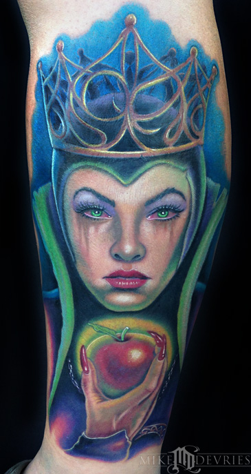 Tattoos - Evil Queen Tattoo - 89679
