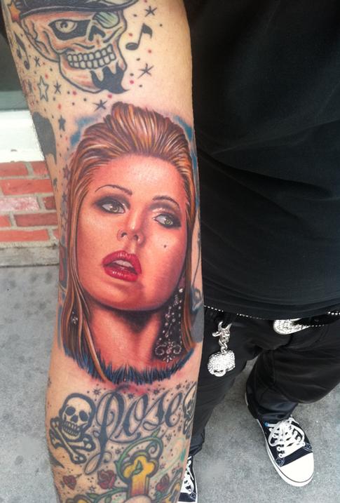 Tattoos - Wife Portrait - 56217
