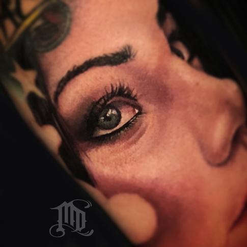 Tattoos - Realistic eye tattoo - 134126