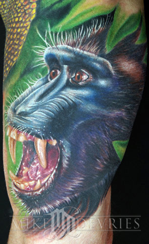 Tattoos - Monkey - 20662