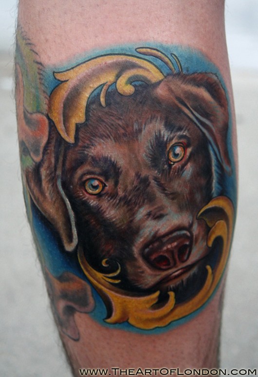 chocolate lab tattoo ideasTikTok Search