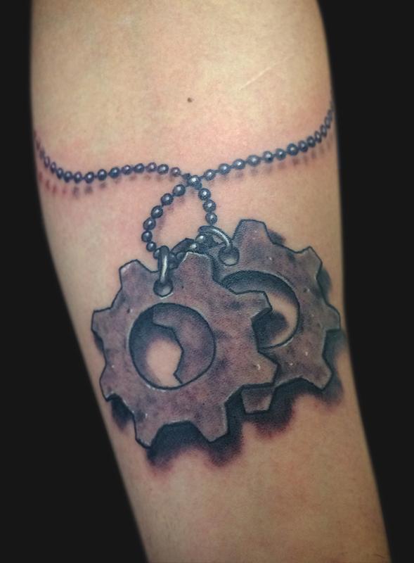 Gears of War tattoo