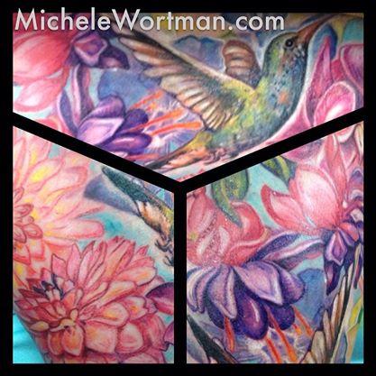 Michele Wortman - Jessicas Lush Floral garden