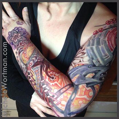 Michele Wortman - Sashas Tech-Mech bio sleeve