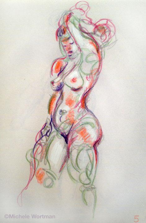 Michele Wortman - Palette&Chisel 2002 5min sketch