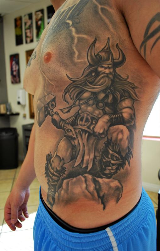 70 Mjolnir Tattoo Designs For Men  Hammer Of Thor Ideas