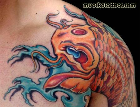 George Muecke - Koi Tattoo by Muecke