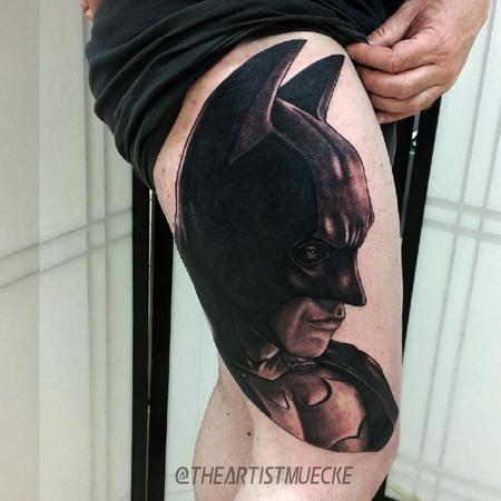 George Muecke - batman tattoo