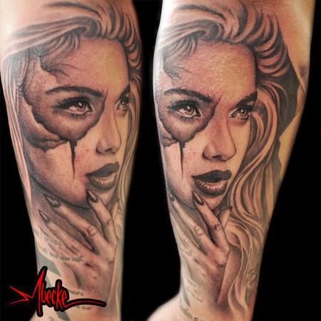 George Muecke - Portrait tattoo