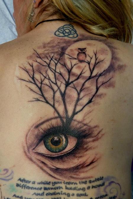 Tattoos - Eye Tree - 75617