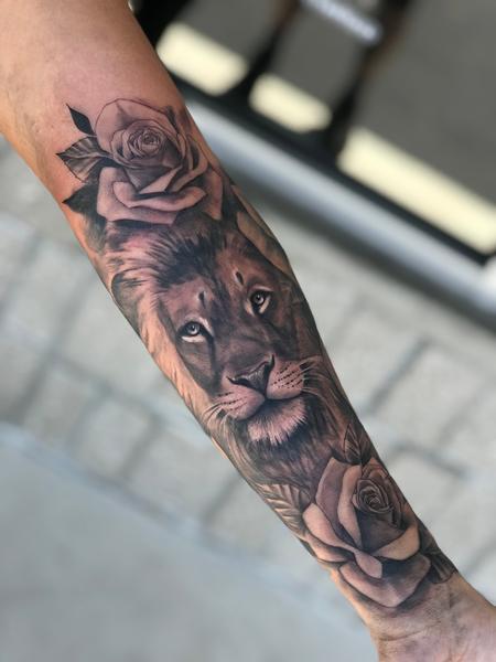 Tattoos - Lion - 143011