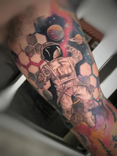 Tattoos - Astronaut in space - 143131