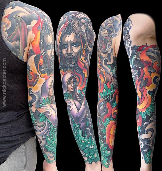Wheel of Time by Nick Baxter: TattooNOW Wheel of Time by Nick Baxter: TattooNOW