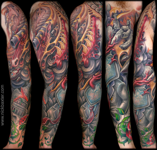 Tattoos - Apocalyptic Warhorse - 21756