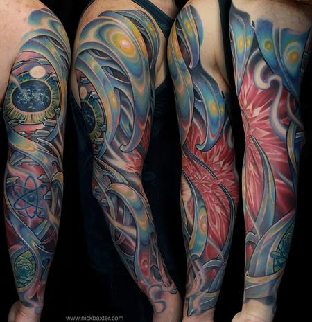Tattoos - Psychedelic DNAmech - 140923