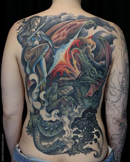 Tattoos - Slaying the Dragon - 137891