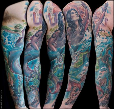 Tattoos - Mermaid - 132148