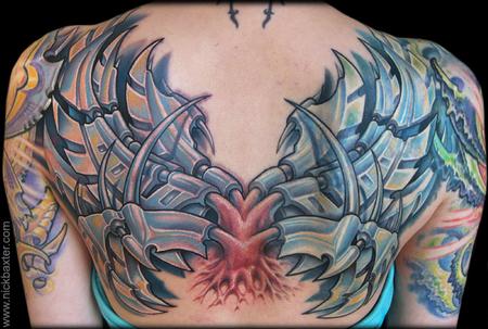 Tattoos - Mech Wings - 66783
