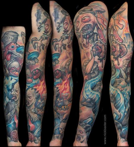 Tattoos - Ren & Stimpy - 123233