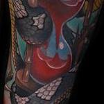 Tattoos - Rattlesnake and Hourglass - 141550