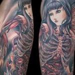 Tattoos - Dissected Mermaid - 123092