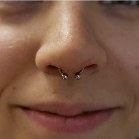 Septum Piercing  by Ms. Kaitlin_