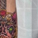 Tattoos - Bat Head and Dagger - 145997