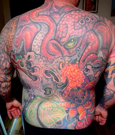 Tattoos - Octopus and biomech - 145527