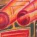 Tattoos - vintage robot color tattoo - 77095