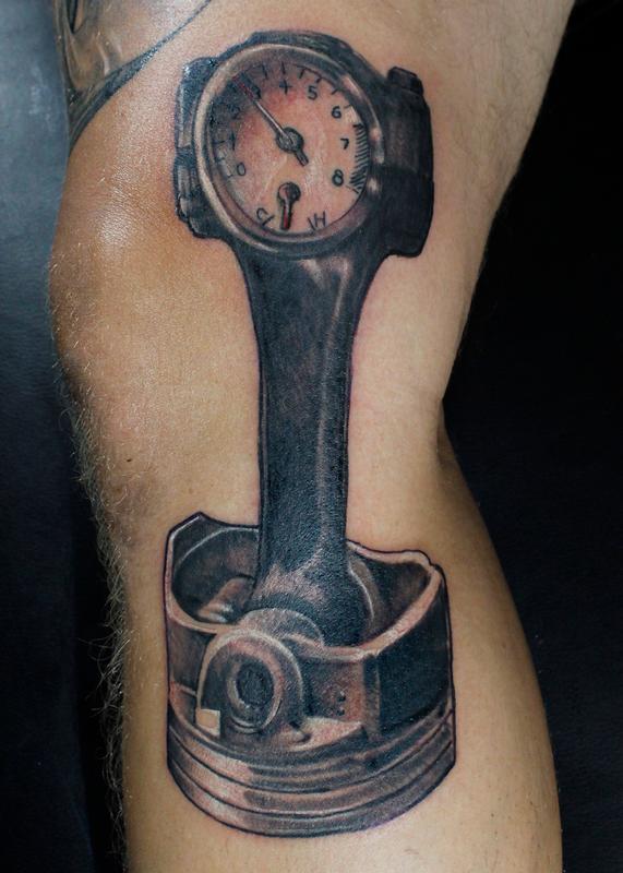 Piston Tattoo Everything You Need To Know 30 Cool Design Ideas  Inked  Celeb